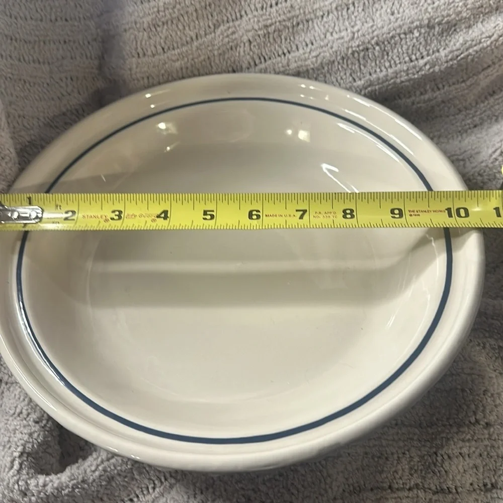 Vintage Longaberger Pottery Pie Plate Microwave/ Dishwasher/Oven & Freezer Safe